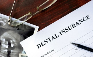 an empty dental insurance claim form